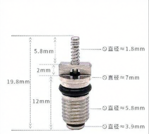 R134a R12 Air Conditioner Valve Cores