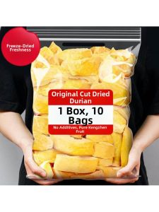 Original Cut Fresh Thick and Crisp Durian Freeze Dried Fruit
