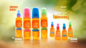Makarizo Hair Energy Scentsations 30 mL || Parfum Rambut Makarizo