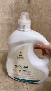 Combo dùng thử 100ml nước giặt hữu cơ Fuwa3E hương bạc hà và hương cam nước giặt đồ lót đồ em bé vải gấm lụa