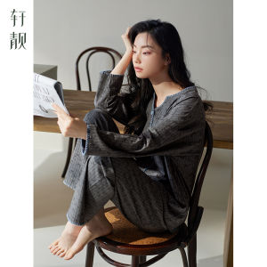 Soft Waffle Texture Cotton Loungewear Set