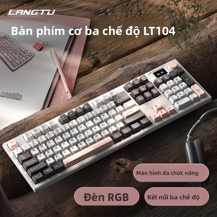 Microstep | Bàn Phím Cơ Chơi Game Không Dây Bluetooth với Phím Mạ Bên ...
