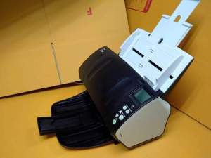 Scanner Fujitsu Fi 7160 มือ2 เครื่องสแกนลอตเตอรี่ สแกนเอกสาร สแกนเอกสารทนาย สแกนเนอร์ความเร็วสูง