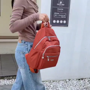 Chibao - Tas ransel chibao 5913-AL tas sekolah nilon anti air muat laptop 13 inci / tab / ipad tas remaja