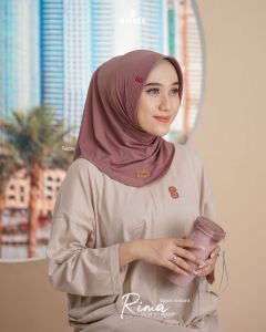 RIMA SPORT INSTAN by QUINZA hijab jilbab kerudung sporty non pet bergo daily