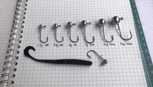 TEASER 10pcs/bag W001-A Saltwater Jig Head Hook 1.7g 2.5g 3.5g 5g 7g 10g 14g Anti-lost Soft Lure Design Fishing Hook