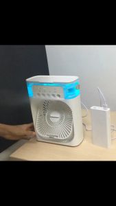 Quạt Điều Hòa Phun Sương Hơi Nước Air Cooler 3 Cấp Độ Có Đèn Led