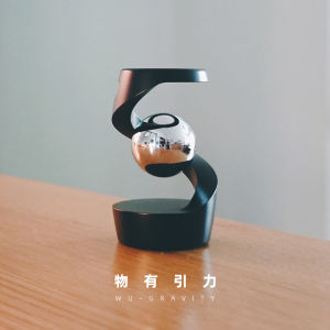 Creative Stress Relief Toy Birthday Fun Gift for Friends Brother Aluminum Alloy Black Silver Color Customizable Gift Box