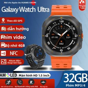 Đồng Hồ Thông Minh Galaxy Watch 7 Ultra 2025 Dành Cho Nam Bộ Nhớ 32GB GPS NFC Màn Hình AMOLED HD Thiết Bị Theo Dõi Thể Dục Đồng Hồ Thể Thao Với Chức Năng Xem Video Và Gọi Bluetooth