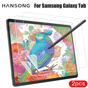 2Pcs Protector For Samsung Galaxy Tab S9 S8 S7 S6 S6 Lite S5E S4 A8 A7 Lite A 10.1 10.5 Film Screen Protector Paper Feel Screen