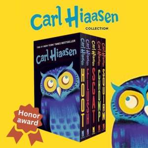 Carl Hiaasen วรรณกรรมเยาวชน ภาษาอังกฤษ รางวัล Newbery และ New York Times bestselling เซต 5 เล่ม