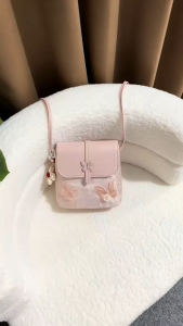 RAINSMORE Womens Crossbody Bucket Bag Delicate Lace Casual Elegant All-match Style