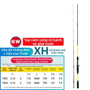 GW | Cần Câu Cá XH Blackfish Siêu Nhẹ Độ Cứng
