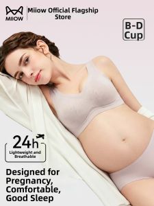 MiiOW | Maternity Support Preventing Sagging Not Compressing Stomach Summer Light Bra