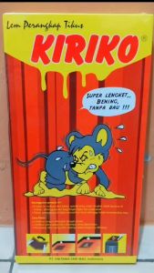 Lem Tikus Super Lengket PerangkapTikus Kiriko Box Papan Ampuh Kriko Rat Trap instant Praktis