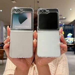 Ốp trong suốt dẻo và cứng Samsung Galaxy Z Flip6 Flip5 Flip4 Flip3 Z Flip 6 5G Z Flip 3 Z Flip 5 5G Z Flip 4