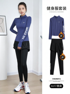 BAISILING | Warm Fleece Half-Zip Long Sleeve Sportswear Women Popular