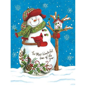 Oil Painting By Numbers Kits Christmas Scene Number Drawing Canvas DIY Pictures By Numbers Home Decor