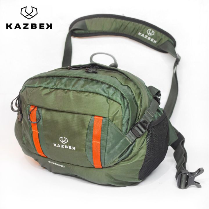 KAZBEK Tuscano Body Bag Tas Selempang Pinggang Pria Wanita - Lumbar Pack Outdoor