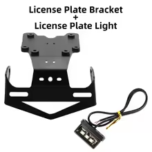 Motorcycle Fender Eliminator Tail Tidy License Plate Bracket With LED Turn Signal For Yamaha Tenere 700 T7 XTZ700