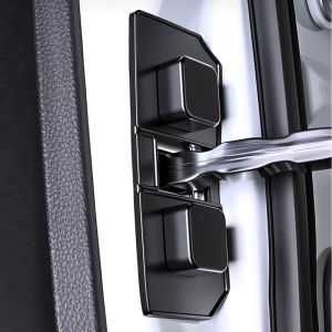 SEAMETAL 4pcs Silicone Car Door Limiter Pad Lock Buffer Shock Absorber Car Silicone Door Latch Protective Covers Shock-Proof Thickened Anti-collision