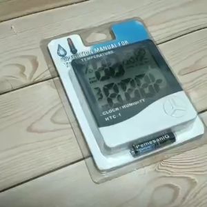 Máy Đo Nhiệt Độ Độ Ẩm Không Khí Trong Phòng HTC-1 Tích Hợp Đồng Hồ - Màn Hình LCD Lớn Dễ Quan Sát Giảm Giá Lớn