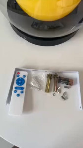 โคมหัวเสาโซล่าเซลล์ ดีไซน์พระจันทร์ มีให้เลือก 2 แบบ แสงขาวและแสงเหลือง สว่างตลอดคืน กันน้ำมาตรฐาน IP65 รับประกัน 1 ปี