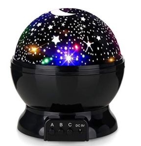 Night Lamp Projector Starry Sky Night Light Projector Baby Lamp Decor Rotating Starry Nursery Moon Galaxy Projector Table Light