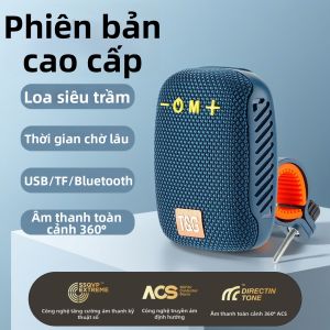 Loa Di Động Chống Nước Có Bass Cường Độ Cao Cho Đi Xe và Sử Dụng Ngoài Trời