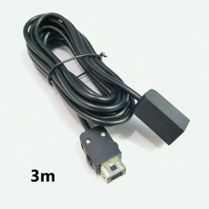 1PC1.8M 3M Extension Cable Game Extender Cord For SNES Classic Mini Controller For NES Wii Controller Black
