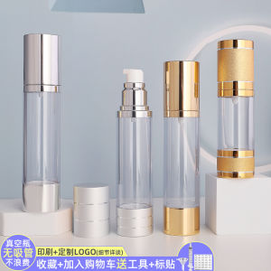 Vacuum Bottle Spray Bottle Press Type Water Lotion Bottle Essence Liquid Foundation Travel Portable Cosmetics Storage Bottle Fire Extinguisher Bottles