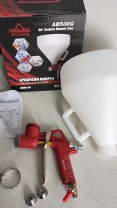 MU|MK045 Spray Gun Cat HOOPER Gun 5000ML YUKIDO AB500G Plastik Aluminium Spraygun Alat Semprot Semprotan Cat Semen Tembok Tabung Atas tekstur texture YUKIDO