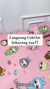 SPREI MOTIF LABUBU VIRAL // SEPREI LABU- LABU BONEKA LUCU VIRAL