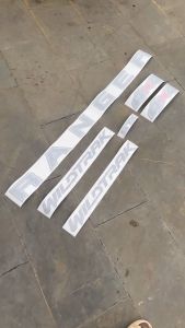 Bộ tem ranger 3 lớp cao cấp nhất wildtrak dán cho xe ô tô bán tải teem decal xe ô tô 4x4 stk chống mờ