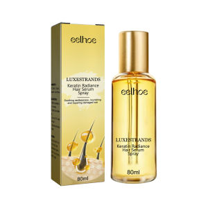 EELHOE Protein Hair Care Essence Straightening Hair Serum Spray Repair Keratin Smoothing Silky Soft Protein Correcting Anti Damaged Frizz Hair Essence Hair Care Essence Protein Smooth Hair Care Anti Essential Oil