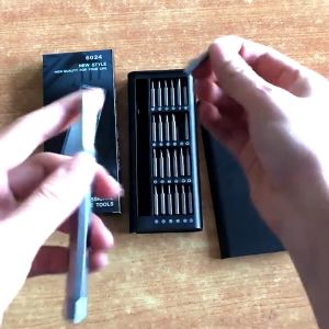 Promo Obeng Set Screwdriver Kit - Multifungsi Presisi Tinggi Cocok untuk Perbaikan Hardware Modern