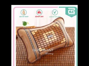 Gối Trúc Điều Hòa Cao Cấp Gối Mây Thoáng Khí Mát Lạnh kèm ruột gối.
