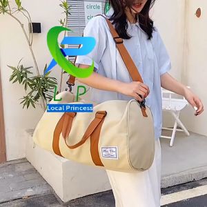 【Fast Delivery】FASHIONABLE BAG CANVAS MATERIAL TRAVELLING BAG AND LUGGAGE BAG FOR MEN WITH LARGE CAPACITY