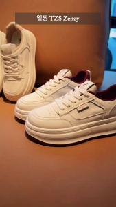 TZS Zenzy Hayes Strides Sneakers - Sepatu Wanita - Sepatu Sneakers - Sepatu Putih - Sneakers Kasual