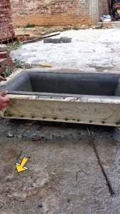 Khuôn đúc chậu cảnh chữ nhật 95 (khuôn chậu ABS có lòng trong)