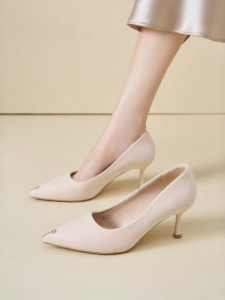 Josiny | French Style Pointed Toe Spring New Comfortable High Heels