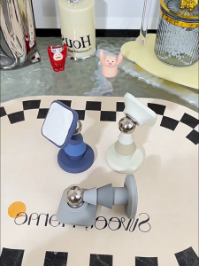 【พร้อมสต็อก|ส่งจากกทม】 การดูดประตู เดสัน กาวตัวเองคงที่กันชนประตูแม่เหล็กที่เรียบง่ายฟรีหมัดใบ้ซิลิโคนประตูผนังบัฟเฟอร์ห้องน้ํา