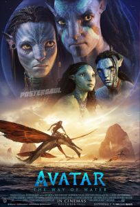 Poster Film Resmi Indonesia AVATAR : THE WAY OF WATER - Ukuran 68 x 100 cm