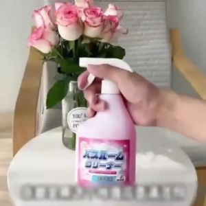 500ml Japan Floral Bathroom Cleaner Spray Tiles Cleaner Stain Remover Toilet Cleaner Foam Powerful Cleaning Descaling Toilet Deodorant Stainless Steel Faucet Sink Scale Cleaner Tile Dirt Scale Cleaner Bath Glass Stain Cleaner【long Lasting Fragrance】