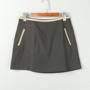 Special Offer [Shell] Summer Clothing New Womens Clothing Counter Mid-Waist A- line Loose Fashion Classic Skirt 5h021