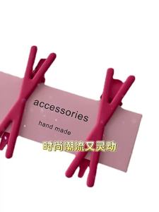 Kẹp Tóc Hình Chữ Thập Màu Kẹo Ngọt Dành Cho Bé Gái Kẹp Mỏ Vịt Hợp Kim Thời Trang Kẹp Tóc Mái Và Kẹp Tóc Nhỏ Phía Sau Đầu