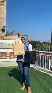 fashion tass tas selempang totebag wanita kekinian kapasitas besar model terbaru