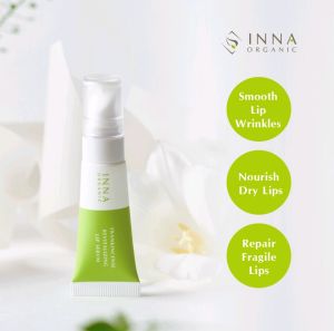 [NO.1 ORGANIC CERTIFIED VEGAN LIP CARE IN MALAYSIA] Inna Organic Frankincense Revitalizing Lip Serum 10ml | Suitable Sensitive Skin