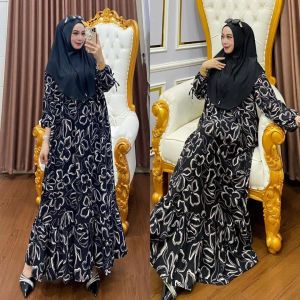 LAVANYA DRESS.GAMIS SET HIJAB RAYON DIAMOND