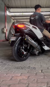 Knalpot Xmax new Xmax old 250 / 300 Fullset Original triton type NEURO carbon free db killer